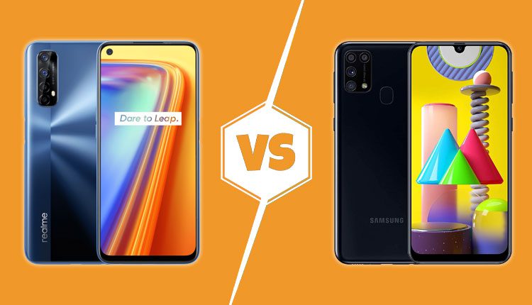 realme 7 and samsung m31s comparison