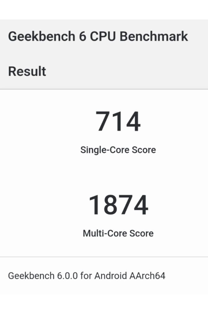 realme 10 geekbench